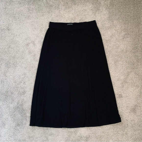 EUC EILEEN FISHER JERSEY MIDI SKIRT - Picture 1 of 1